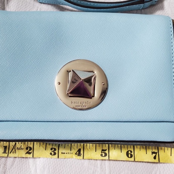 Kate Spade Light Blue Crossbody Bag - Picture 7 of 9